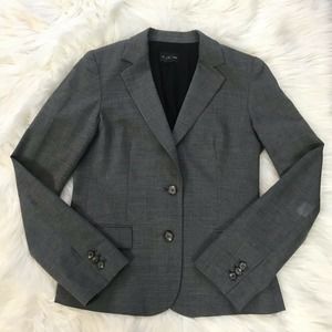 Club Monaco 98% Wool Gray Blazer Size 6
